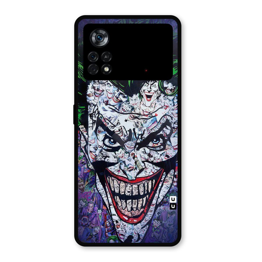Art Face Metal Back Case for Poco X4 Pro 5G