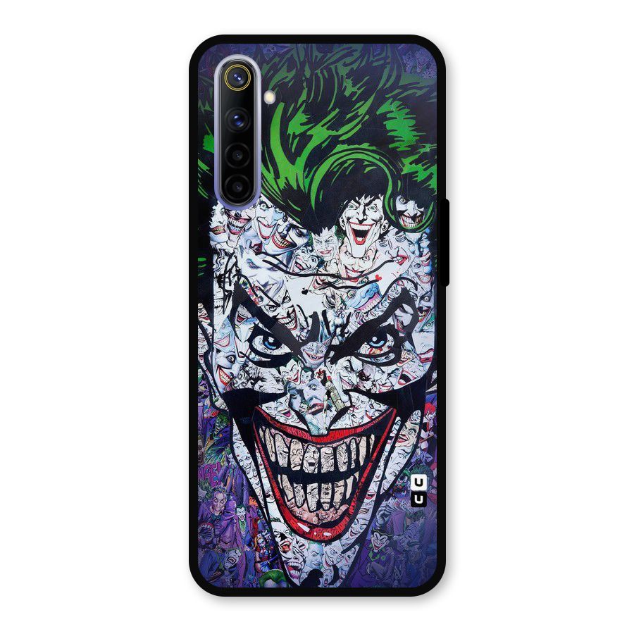 Art Face Metal Back Case for Realme 6