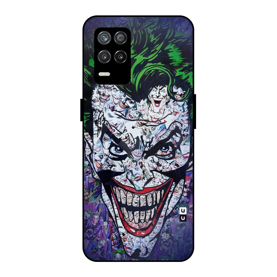 Art Face Metal Back Case for Realme 8 5G