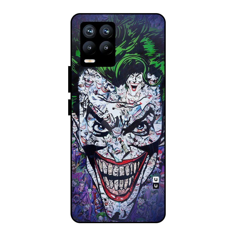 Art Face Metal Back Case for Realme 8 Pro