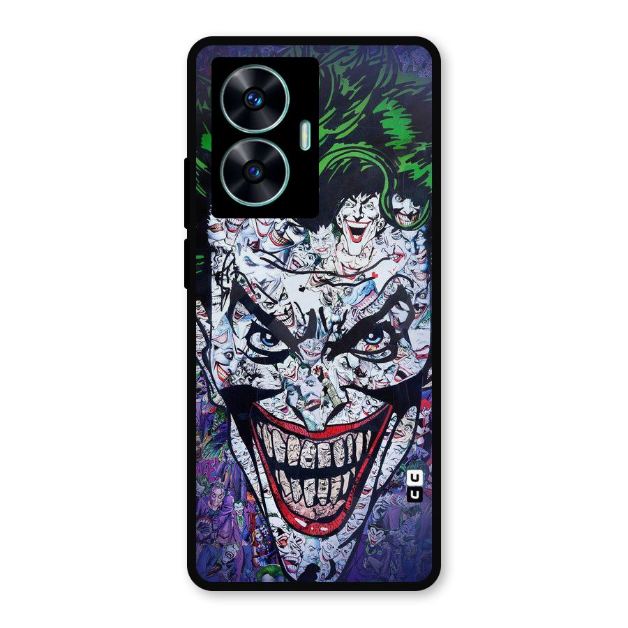Art Face Metal Back Case for Realme Narzo N55