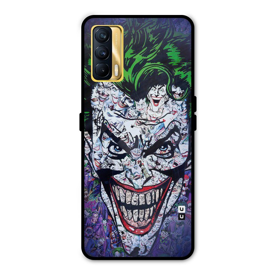 Art Face Metal Back Case for Realme X7