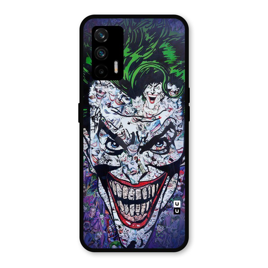 Art Face Metal Back Case for Realme X7 Max