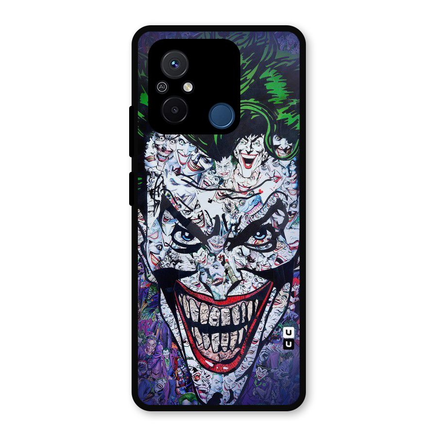 Art Face Metal Back Case for Redmi 12C