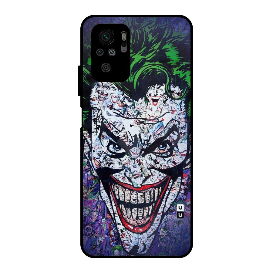 Art Face Metal Back Case for Redmi Note 10S