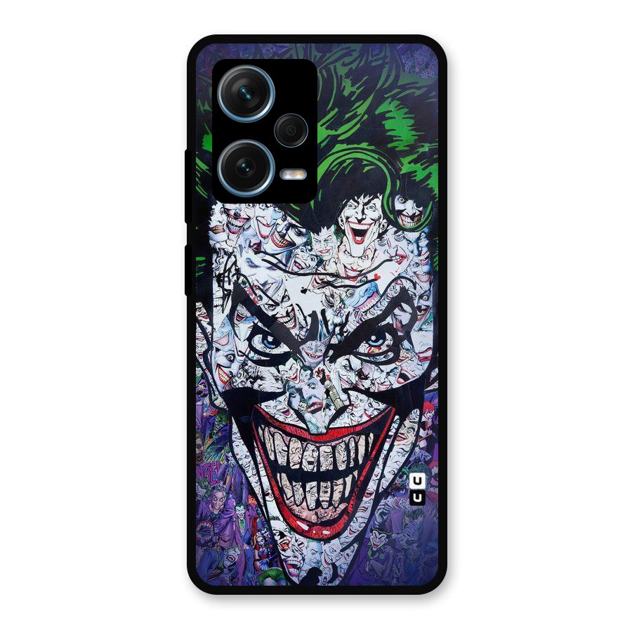 Art Face Metal Back Case for Redmi Note 12 Pro Plus 5G