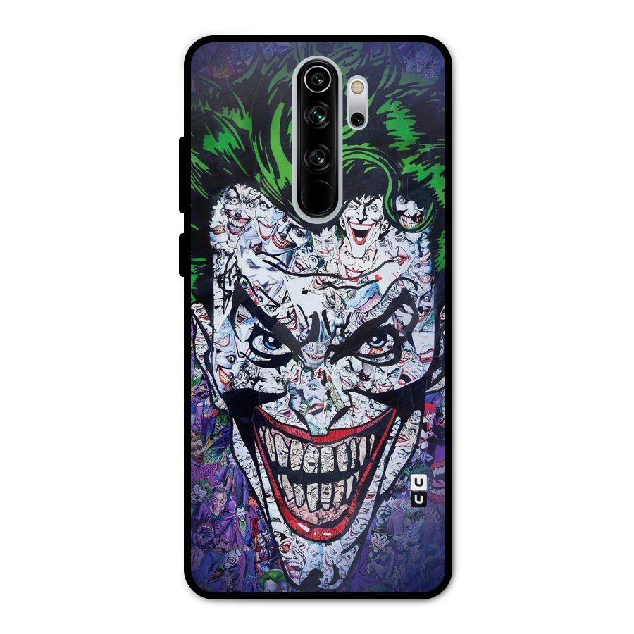 Art Face Metal Back Case for Redmi Note 8 Pro