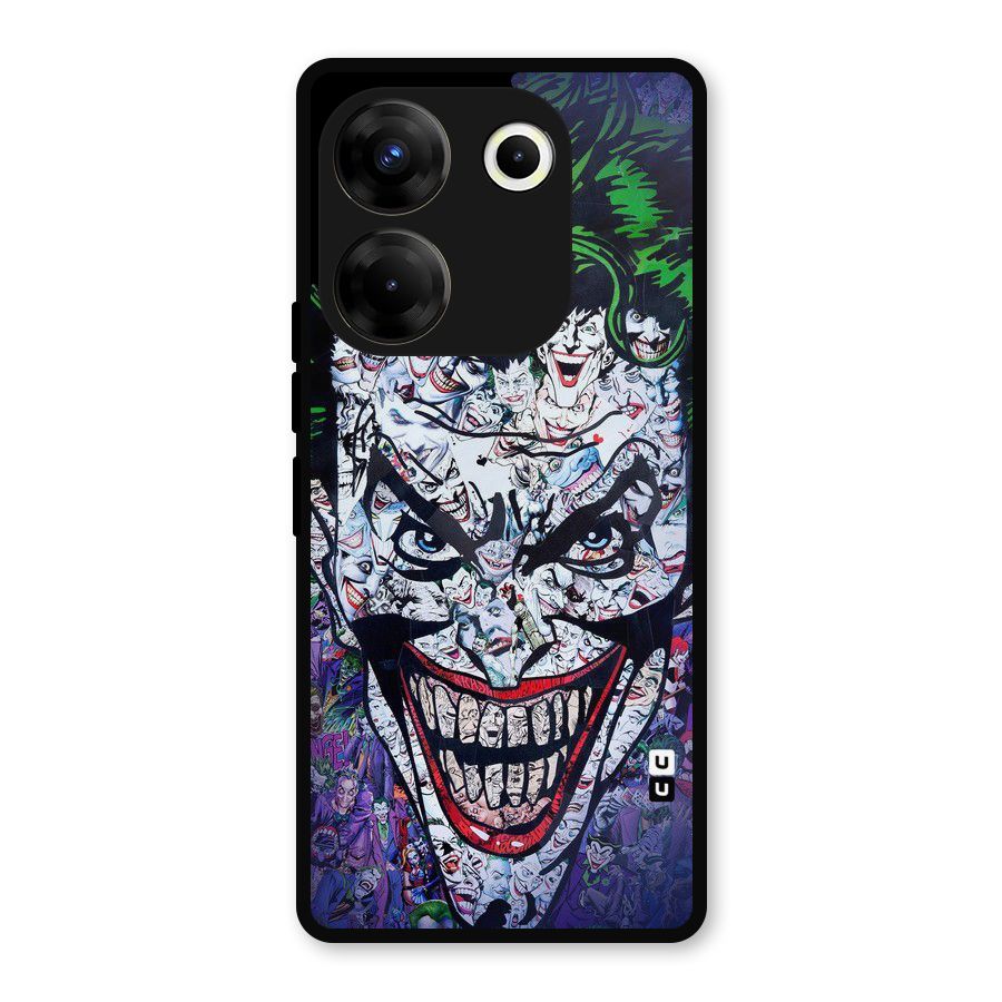 Art Face Metal Back Case for Tecno Camon 20