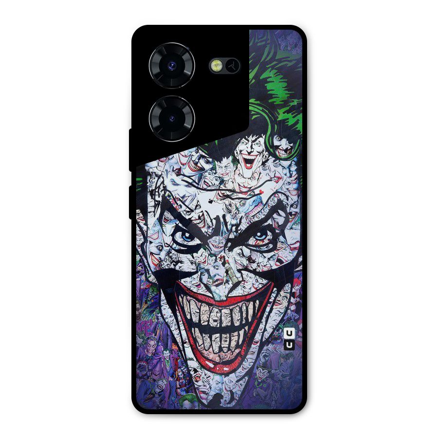 Art Face Metal Back Case for Tecno Pova 5 Pro 5G