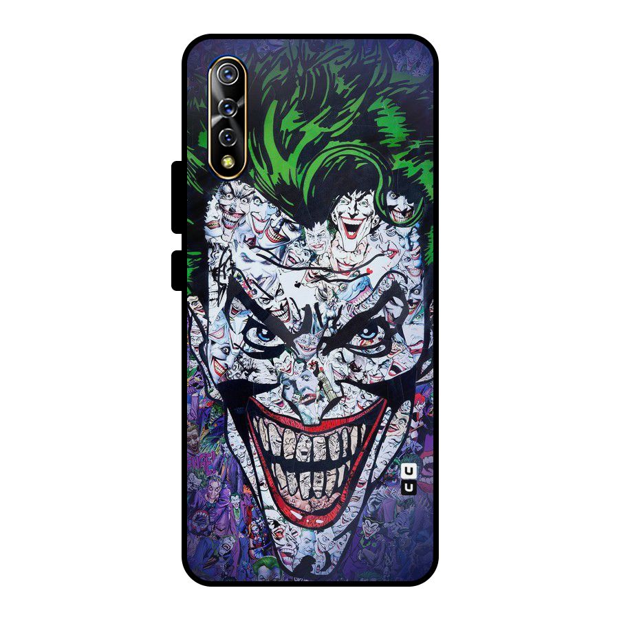 Art Face Metal Back Case for Vivo S1