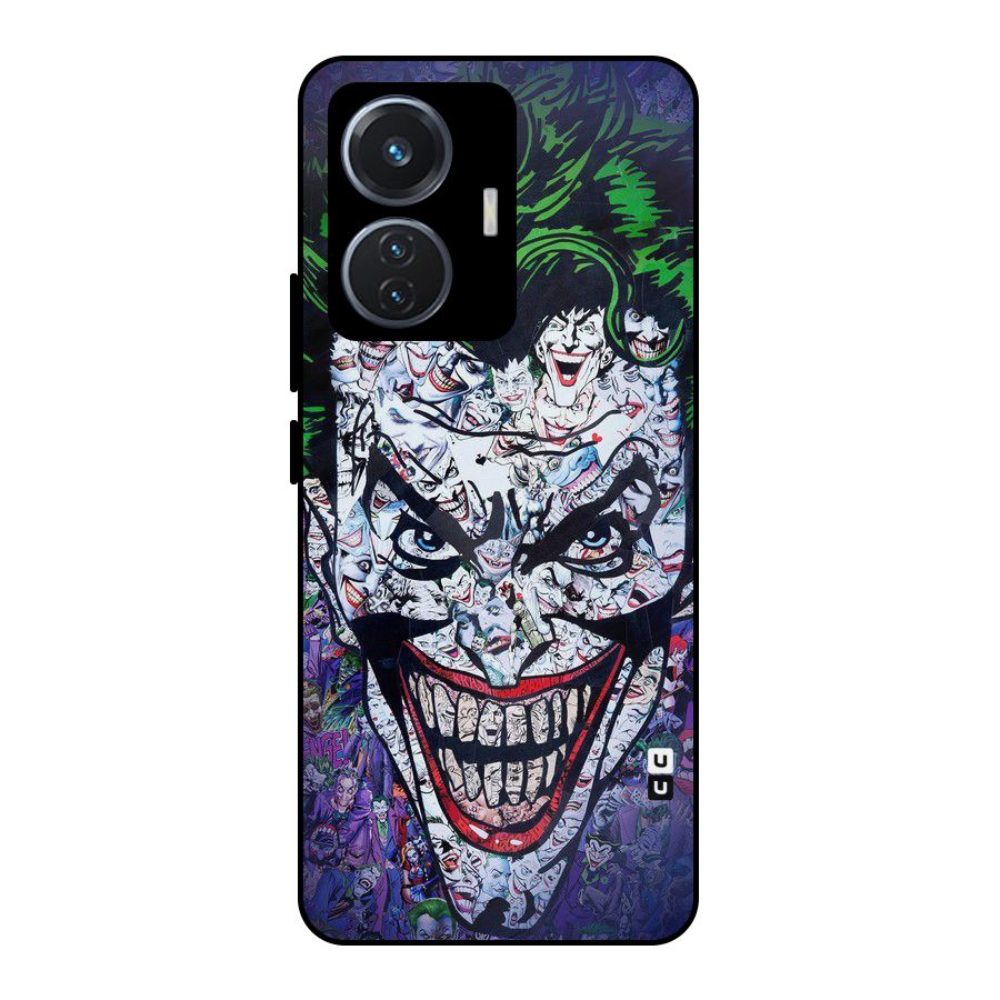 Art Face Metal Back Case for Vivo T1 44W