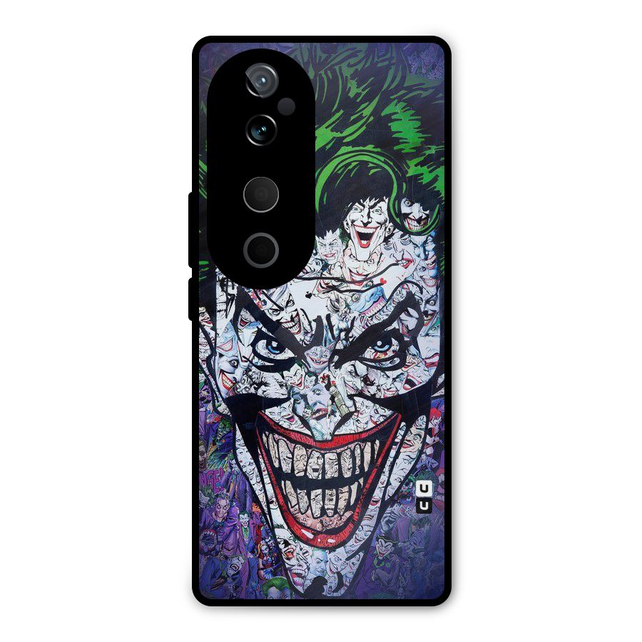 Art Face Metal Back Case for Vivo T3 Ultra