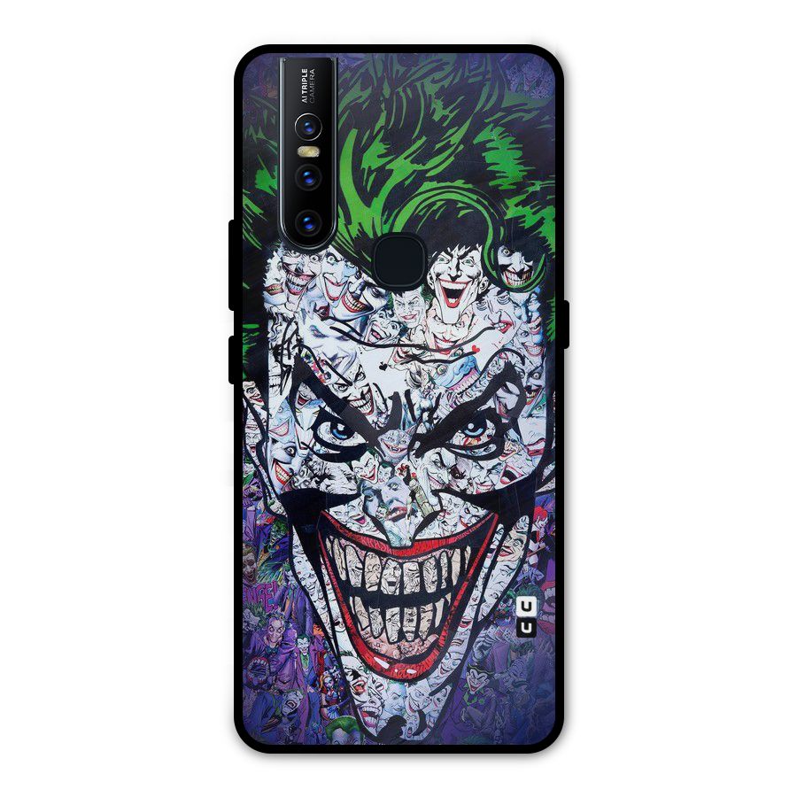 Art Face Metal Back Case for Vivo V15