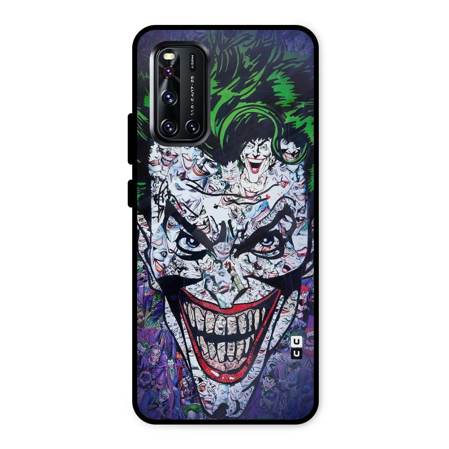 Art Face Metal Back Case for Vivo V19
