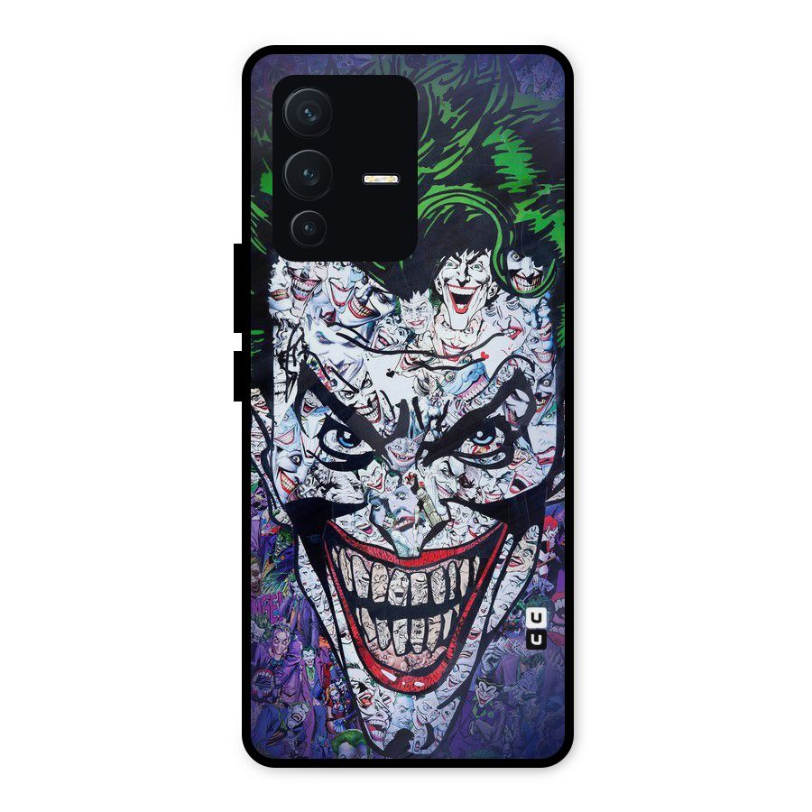 Art Face Metal Back Case for Vivo V23 5G