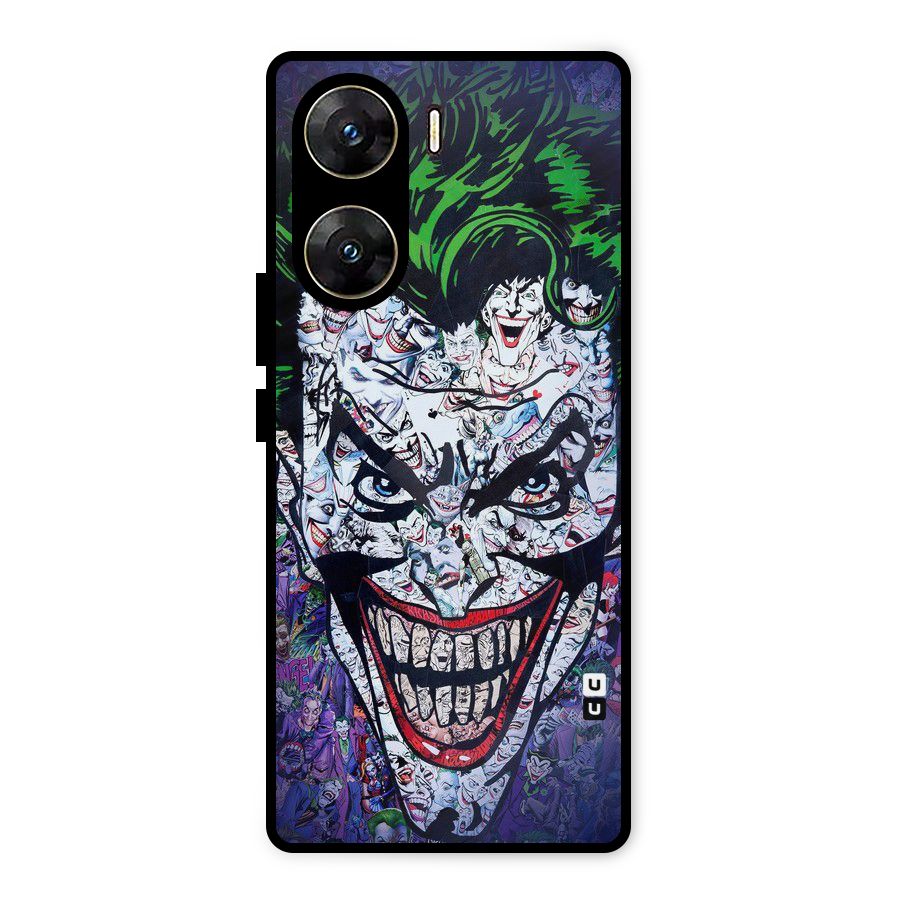 Art Face Metal Back Case for Vivo V29e