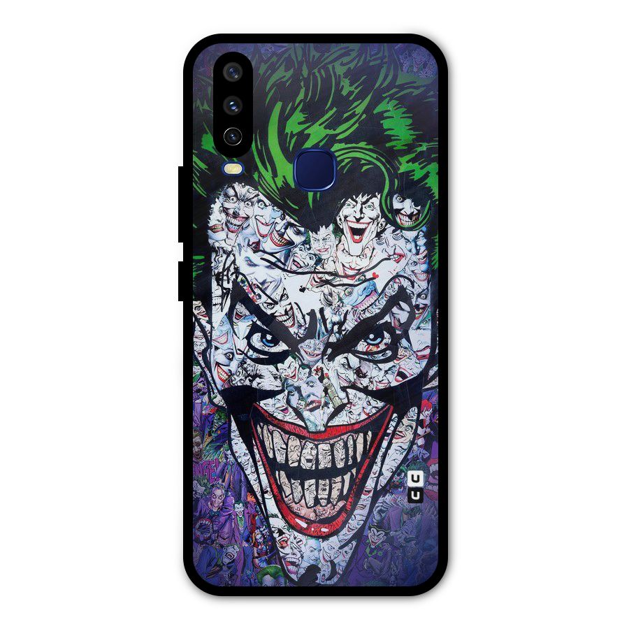Art Face Metal Back Case for Vivo Y15
