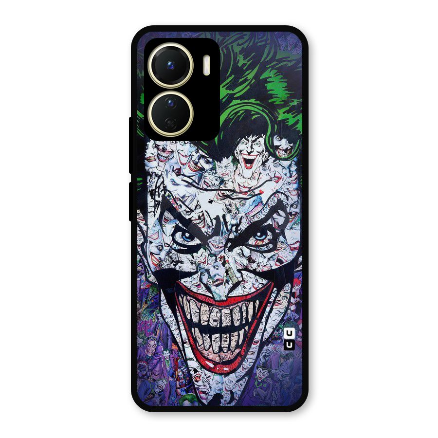 Art Face Metal Back Case for Vivo Y16