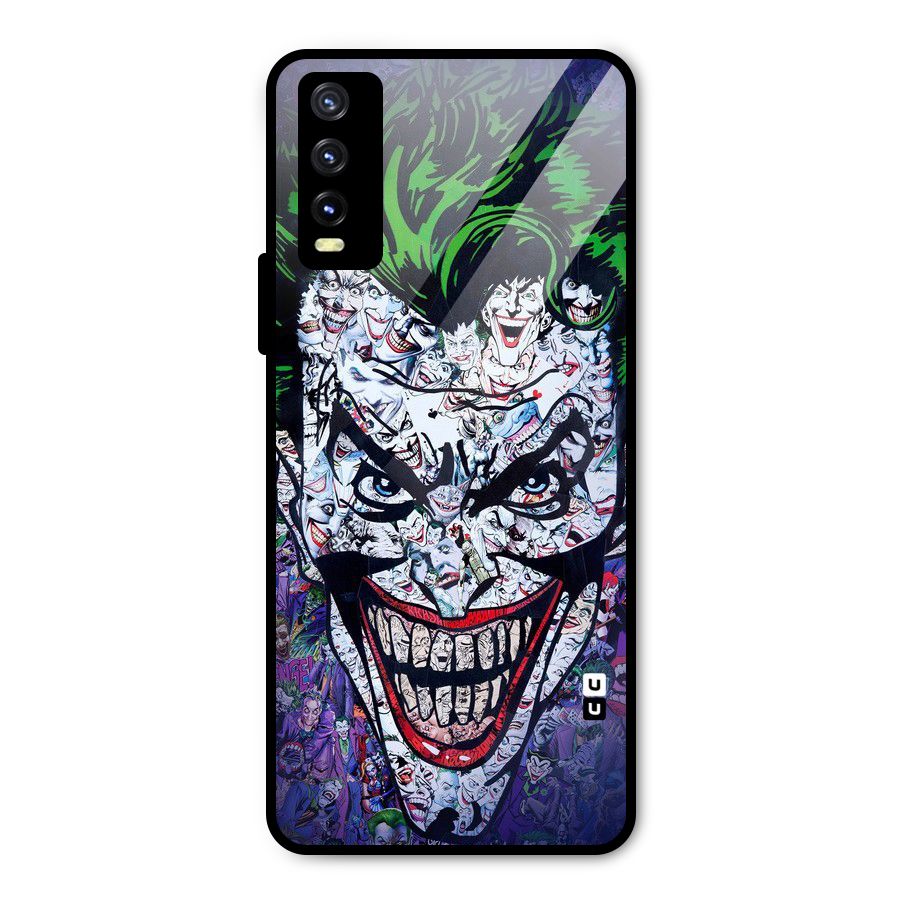 Art Face Metal Back Case for Vivo Y20g