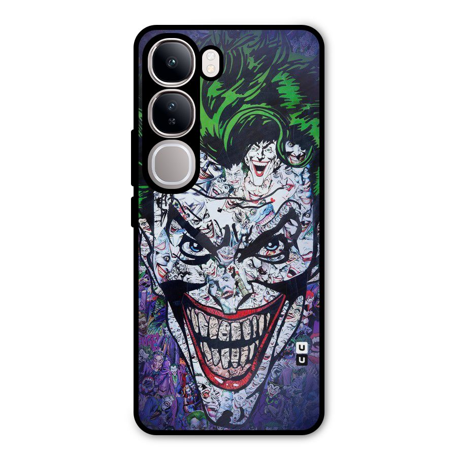 Art Face Metal Back Case for Vivo Y300