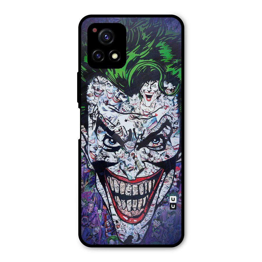 Art Face Metal Back Case for Vivo Y72 5G