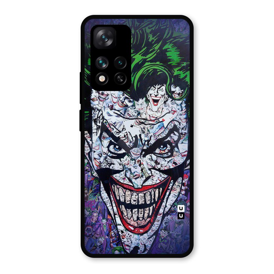 Art Face Metal Back Case for Xiaomi 11i Hypercharge 5G