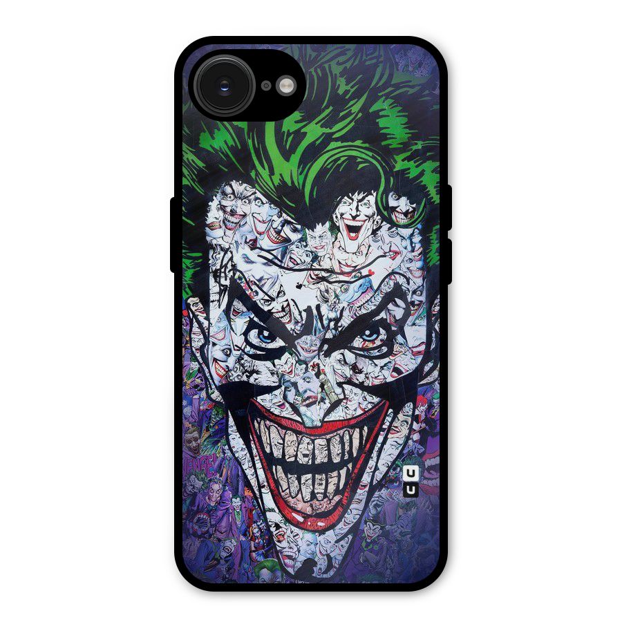 Art Face Metal Back Case for iPhone 16e