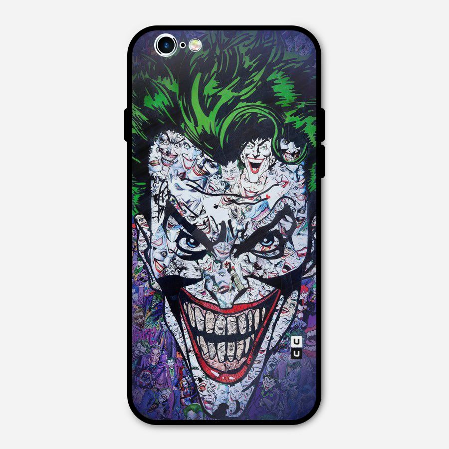 Art Face Metal Back Case for iPhone 6 6s