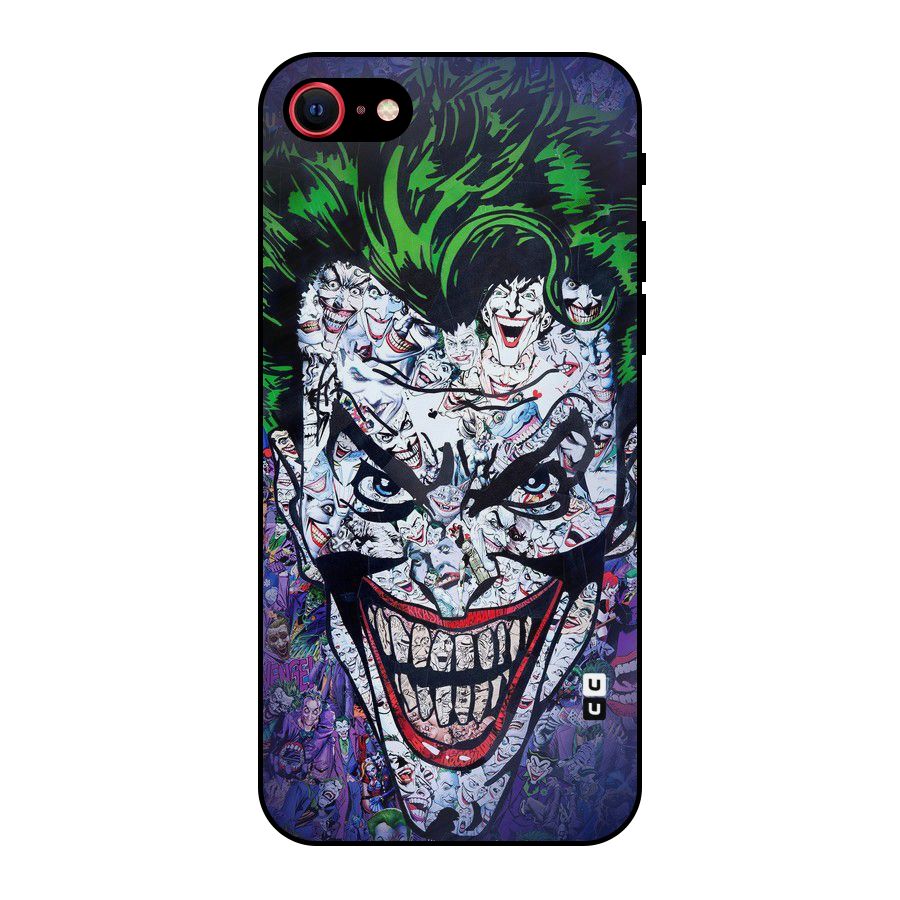 Art Face Metal Back Case for iPhone 7