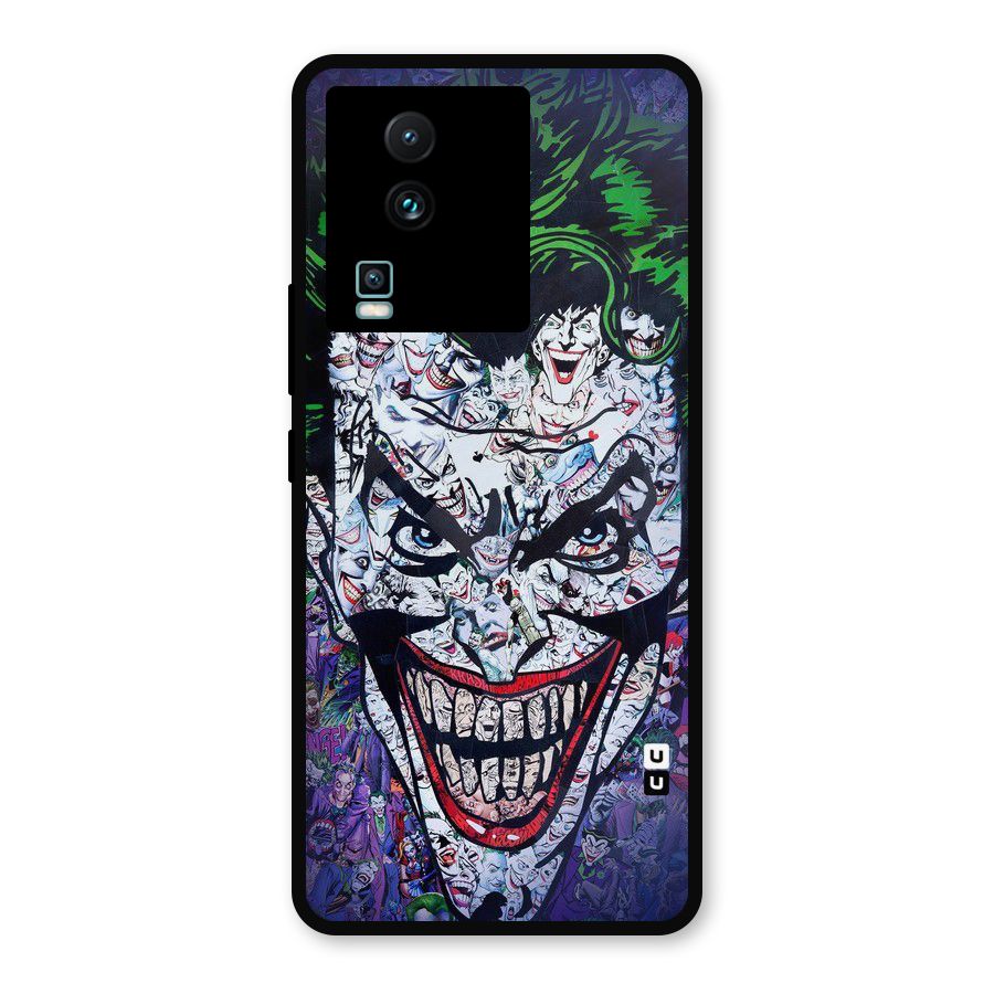 Art Face Metal Back Case for iQOO Neo 7