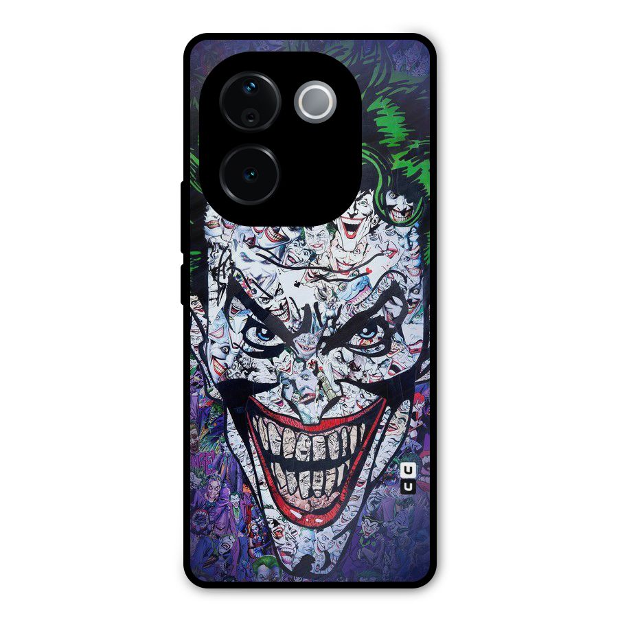 Art Face Metal Back Case for iQOO Z9s Pro