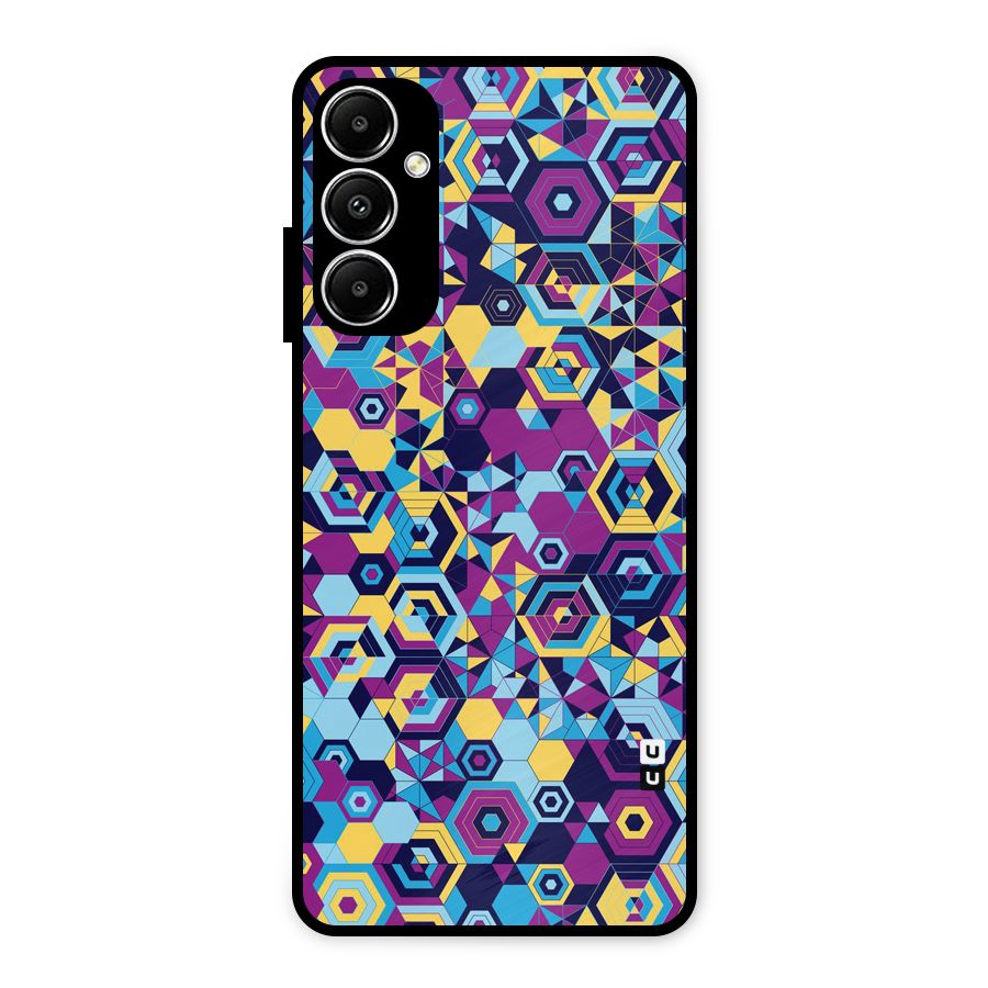 Artistic Abstract Metal Back Case for Galaxy A05s