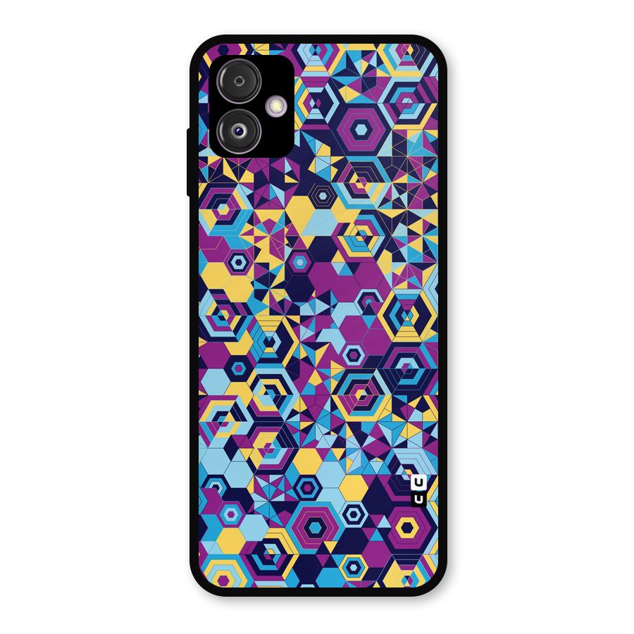 Artistic Abstract Metal Back Case for Galaxy F14