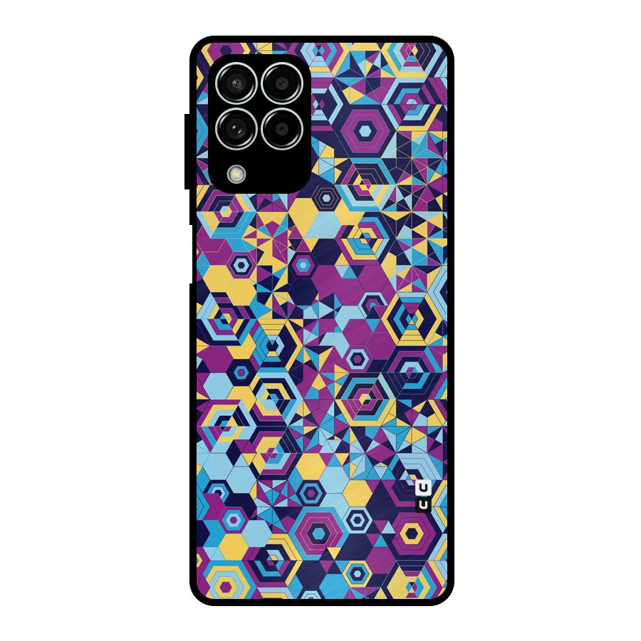 Artistic Abstract Metal Back Case for Galaxy M33