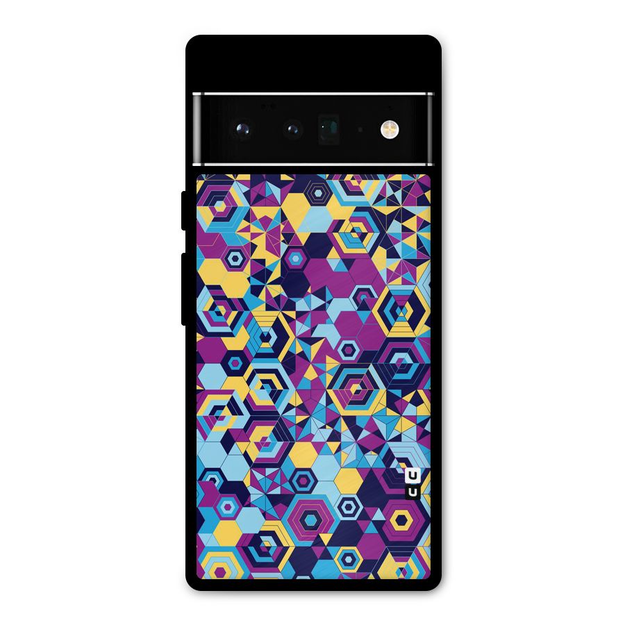Artistic Abstract Metal Back Case for Google Pixel 6 Pro
