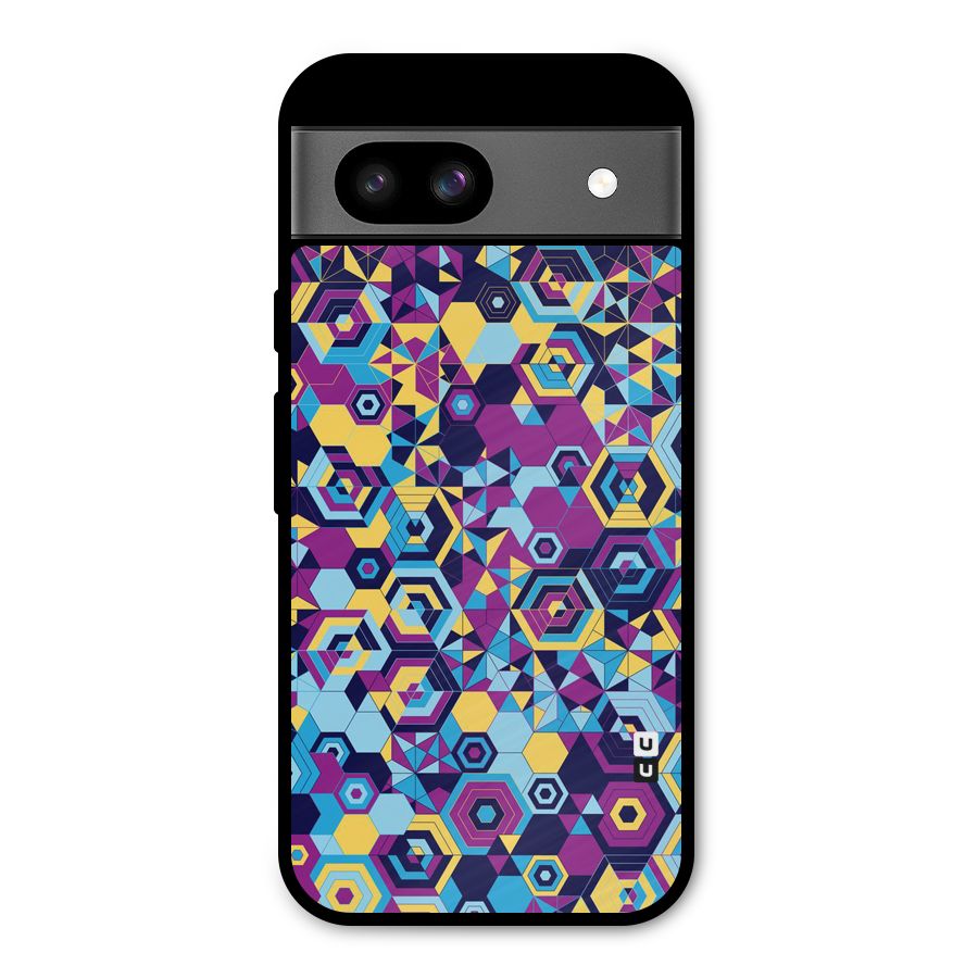 Artistic Abstract Metal Back Case for Google Pixel 8a