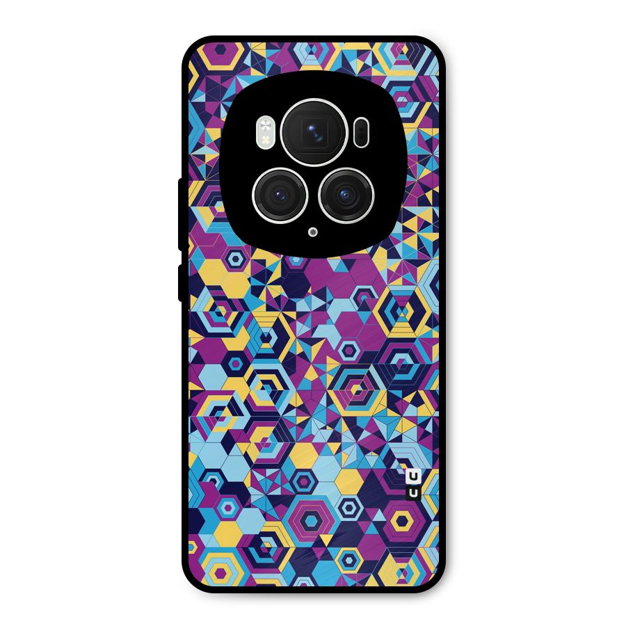 Artistic Abstract Metal Back Case for Honor Magic6 Pro
