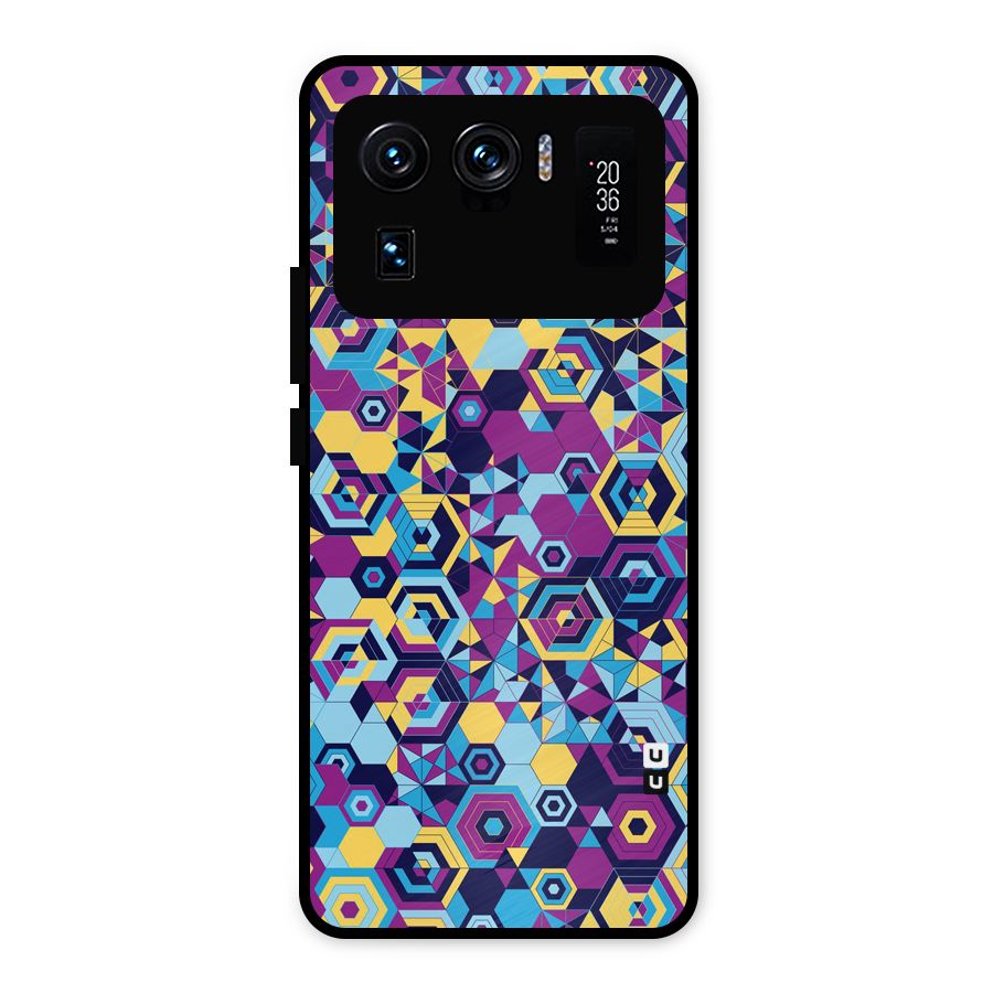 Artistic Abstract Metal Back Case for Mi 11 Ultra