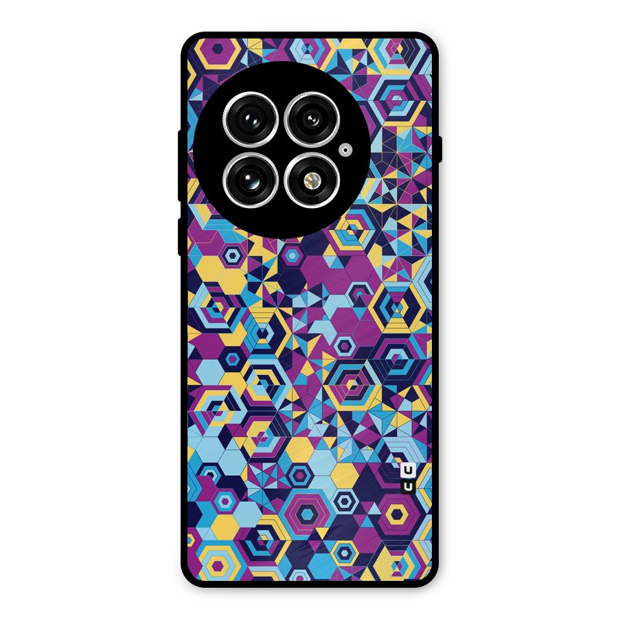Artistic Abstract Metal Back Case for OnePlus 13