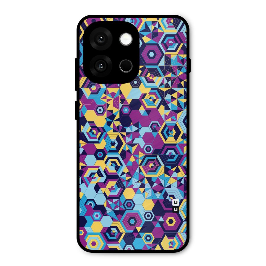Artistic Abstract Metal Back Case for OnePlus 13s