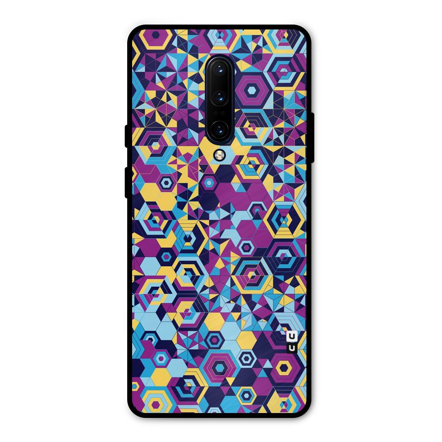 Artistic Abstract Metal Back Case for OnePlus 7 Pro