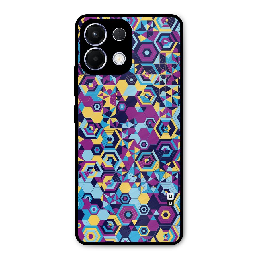 Artistic Abstract Metal Back Case for Oppo K13