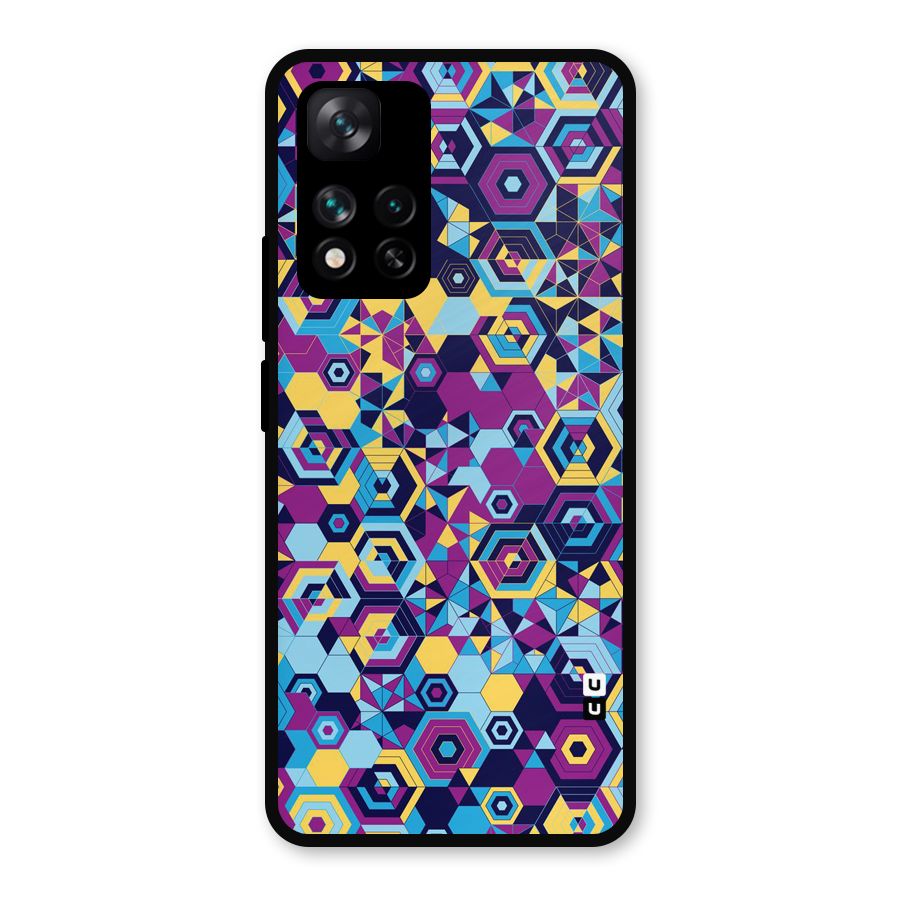 Artistic Abstract Metal Back Case for Xiaomi 11i Hypercharge 5G