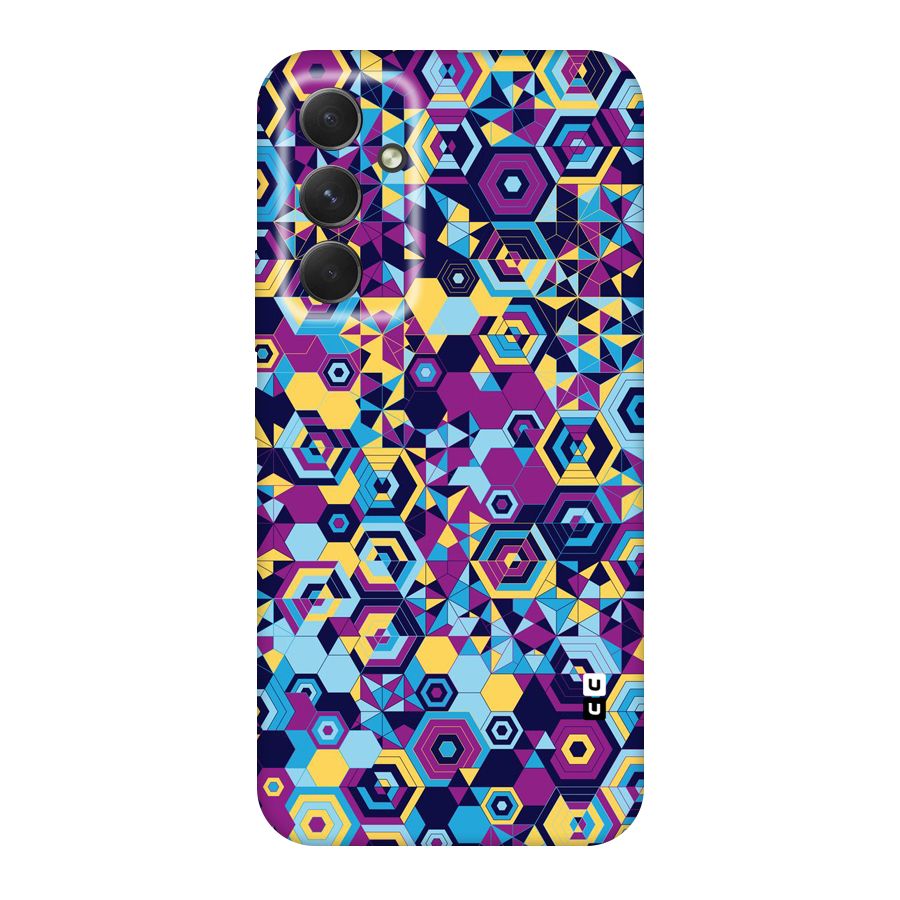 Artistic Abstract Original Polycarbonate Back Case for Galaxy A54