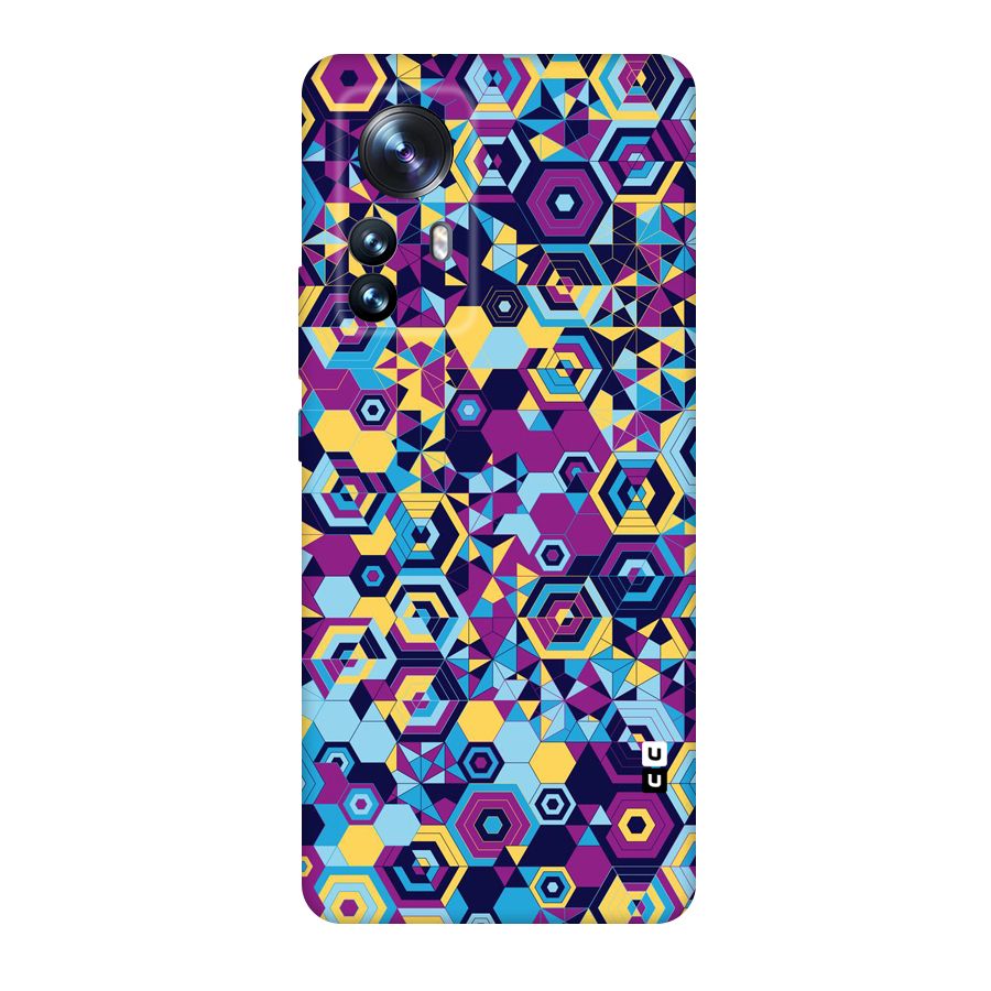 Artistic Abstract Original Polycarbonate Back Case for Xiaomi 12 Pro