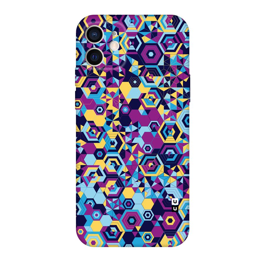 Artistic Abstract Original Polycarbonate Back Case for iPhone 12