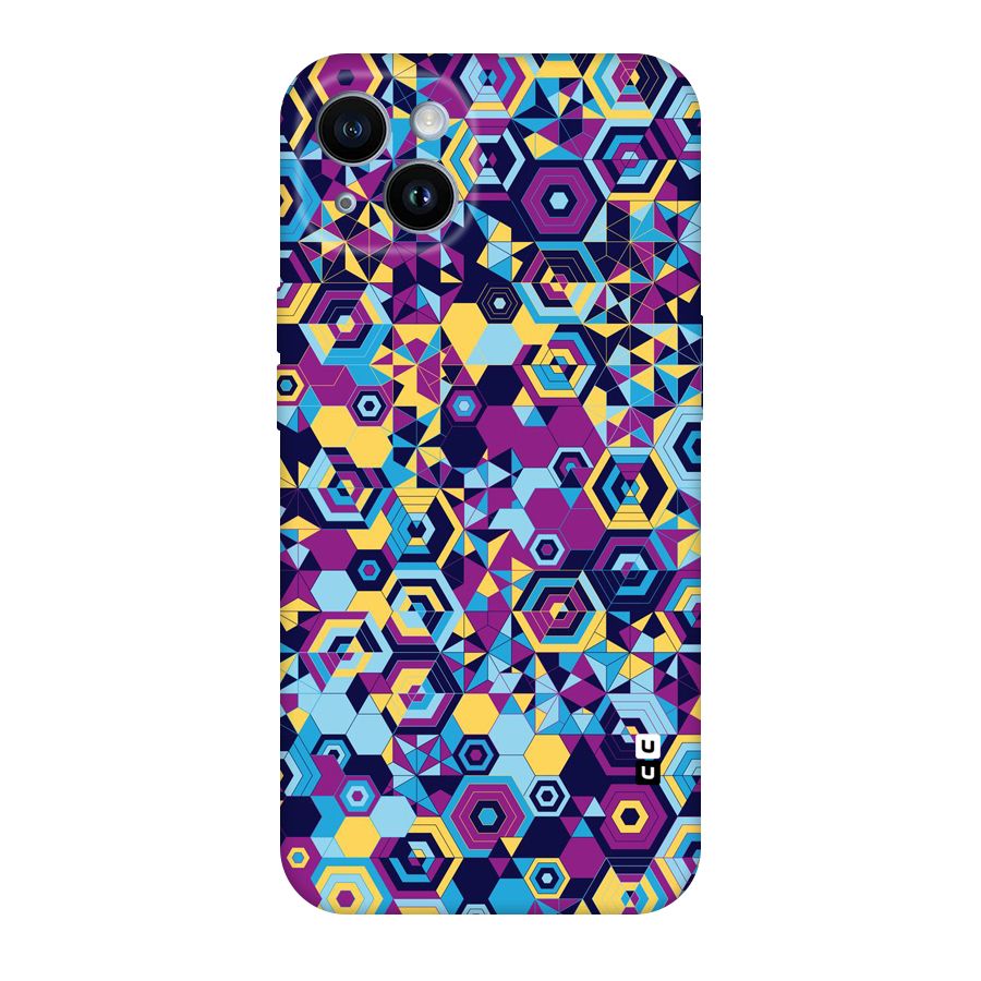 Artistic Abstract Original Polycarbonate Back Case for iPhone 14