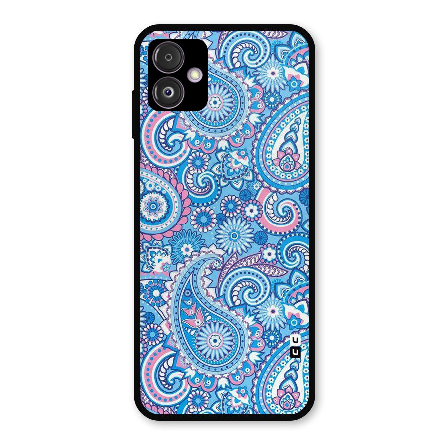 Artistic Blue Art Metal Back Case for Galaxy F14