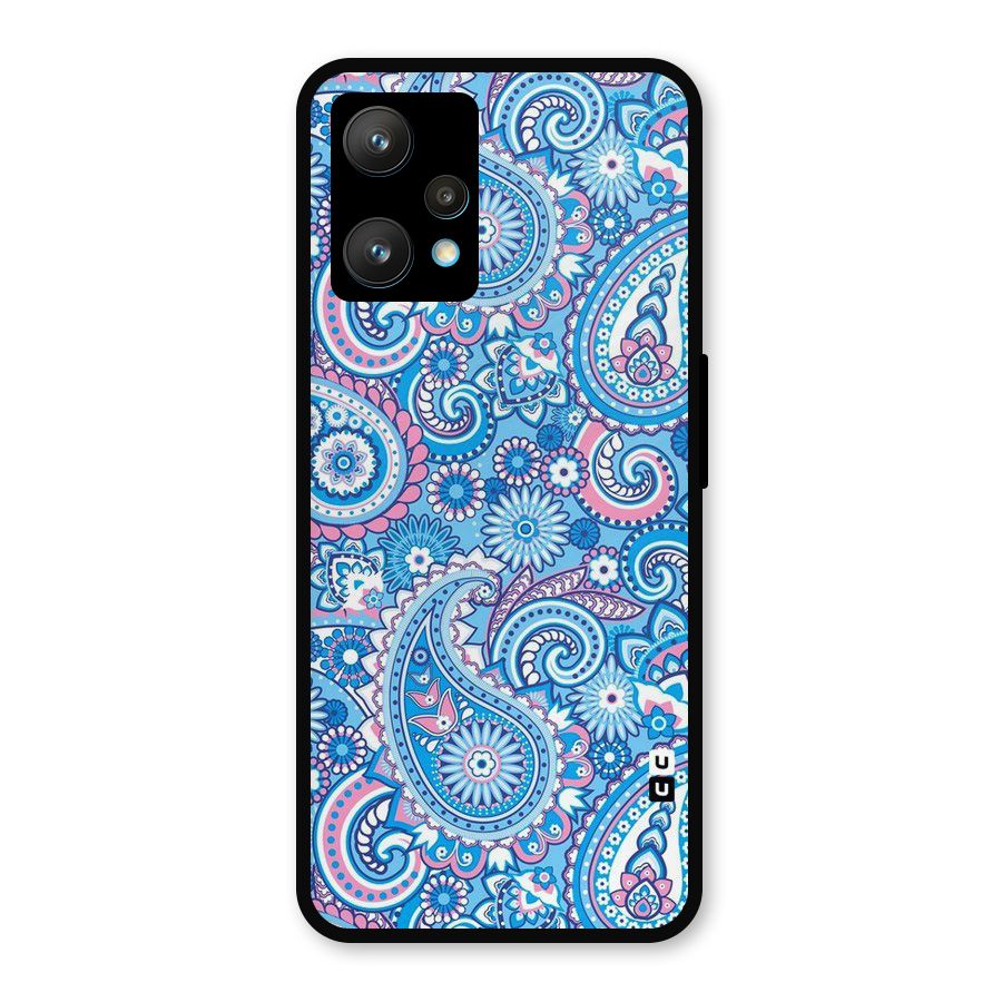 Artistic Blue Art Metal Back Case for Realme 9 Pro Plus 5G