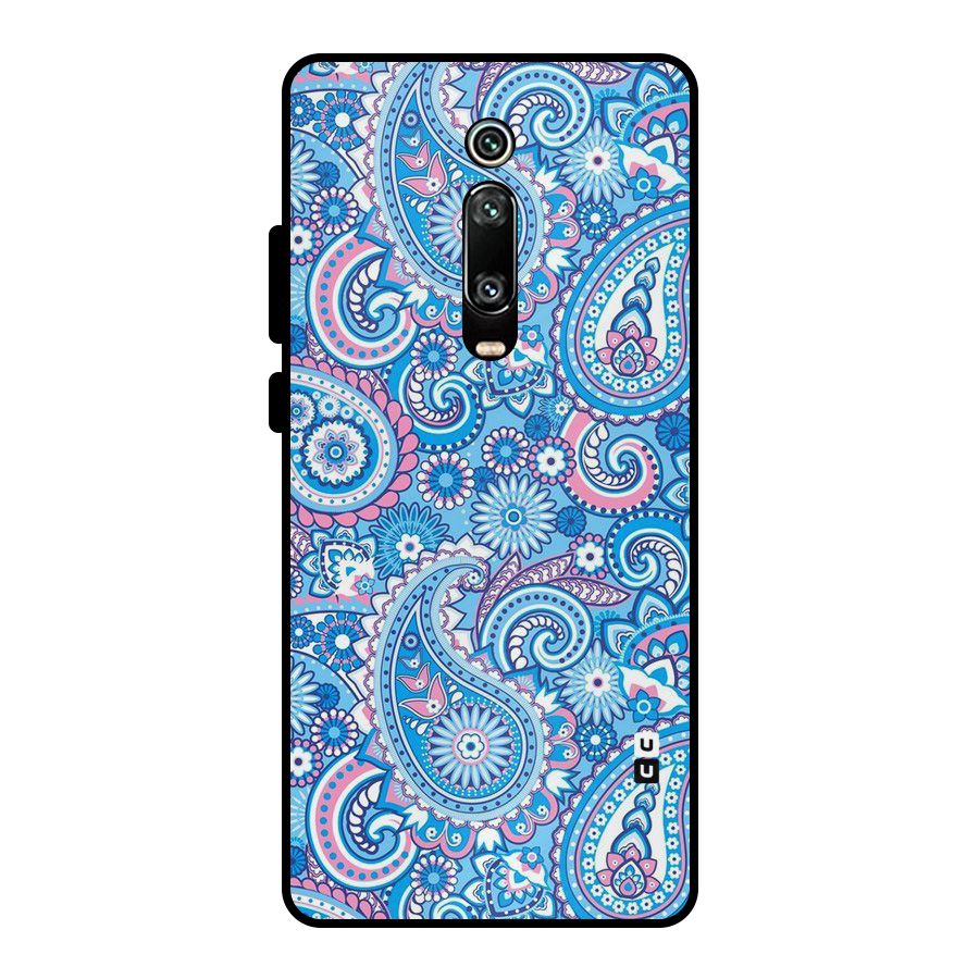 Artistic Blue Art Metal Back Case for Redmi K20 Pro